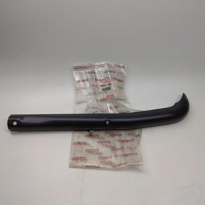 COVER TAMENG LEHER KNALPOT KAZE - KAZE R ASLI KAWASAKI