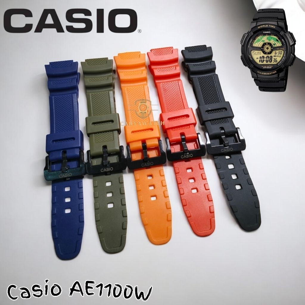 Tali Jam Tangan Casio AE-1100W Strap Jam Casio AE1100W
