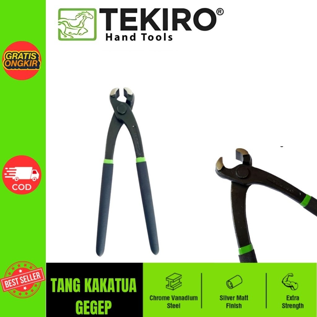 TEKIRO Tang Gegep Tang Kakatua 9 PL Tang Potong Besi Tang Potong Kawat Potong Tembaga