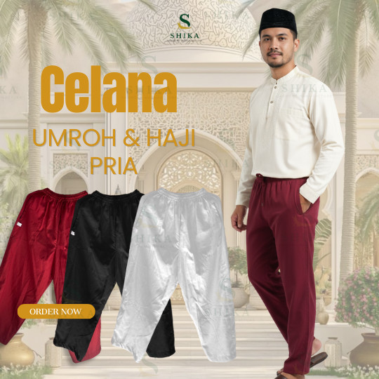 Sirwal Pria Sirwal Formal Dewasa Celana Umroh Celana Pria