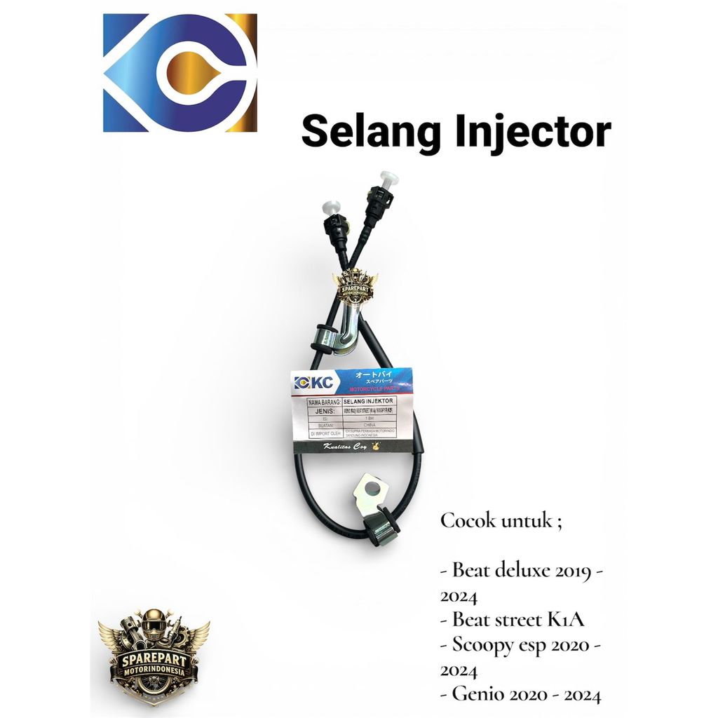 Selang Bensin Beat injeksi 2020 Genio Injeksi 17570 K0J N01