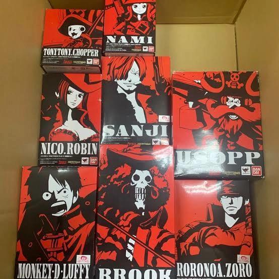 one piece figuarts zero fzo film z set of 9 shp set