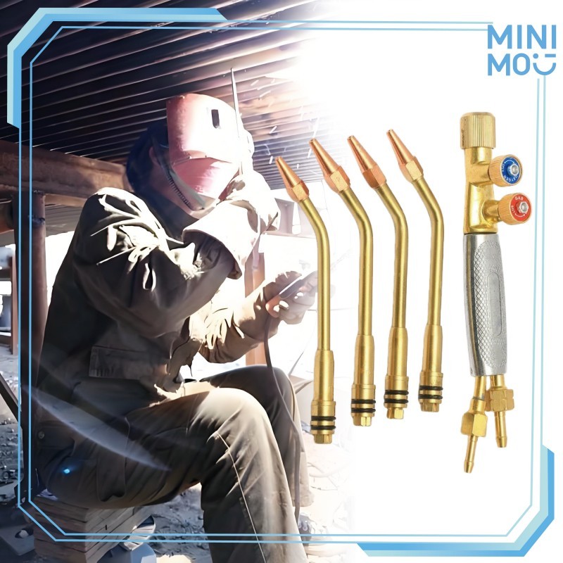 Welding Torch Tipe GLOOR Heavy Duty Untuk Las Karbit Dan Potong Dengan Oksigen LPG Alat Blender Las 