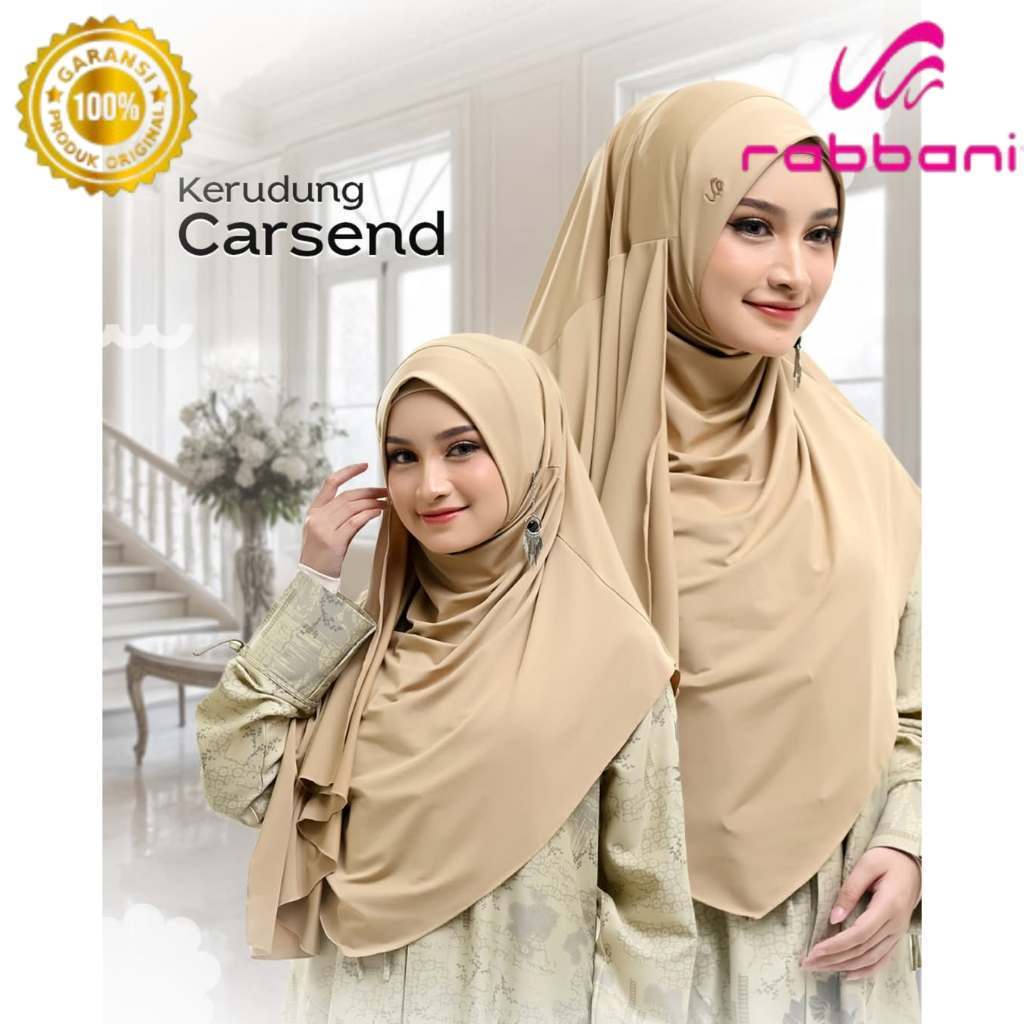 Rabbani ori - Kerudung Carsend | Hijab Instan | Kerudung Instan | Kerudung Dewasa | Kerudung Rabbani