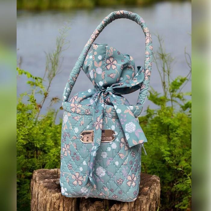 Mukena Travel Dewasa 2in1 Salwa Size Jumbo Series Traveling Parasut Korea Mini Pouch Free Sajadah | 