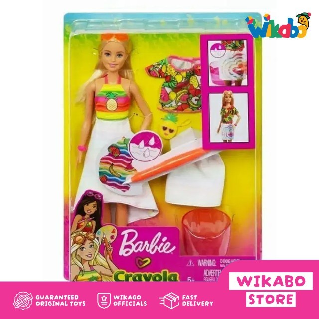 Barbie Crayola Rainbow Fruit Surprise