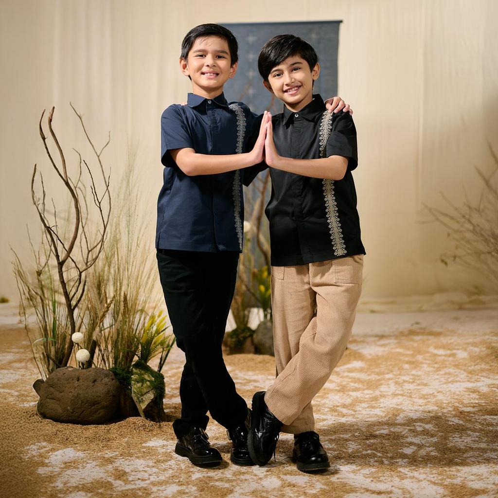 ZM Zaskia Mecca - Bakka Kemeja Anak | Jejak Teduh Series Arta Pusaka | Koleksi Ramadhan Series