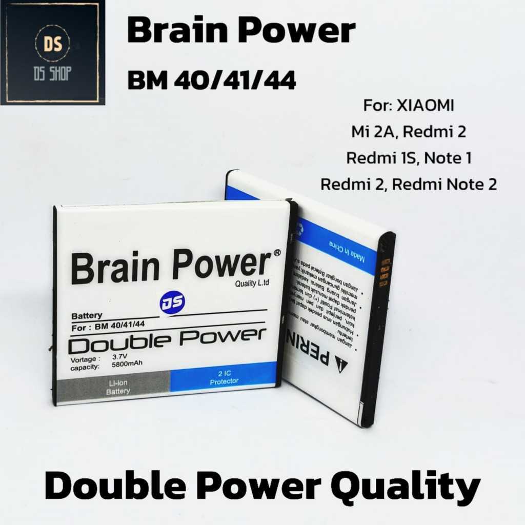 Baterai HP Xiaomi Xiaomi Redmi 1s 2 2s BM40 BM41 BM44 BM 40 41 44 Batre Double Power Original