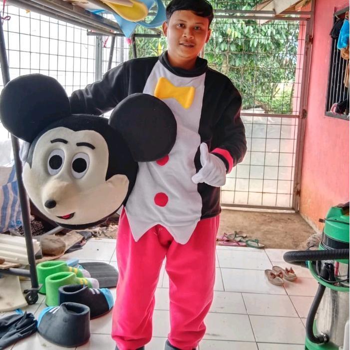 Kostum badut Mickey mouse - anak