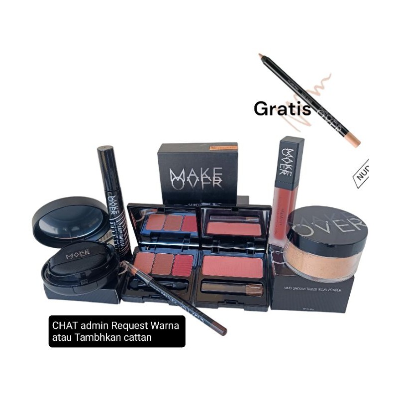 Paket Make Over Murah/ Paket Make Over 7 in 1/ Make up Make Over Powerstay
