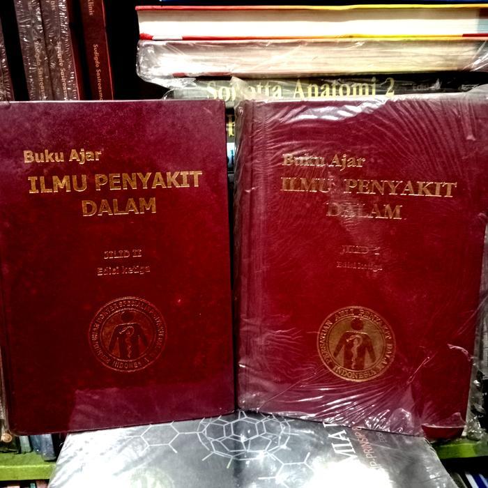 Buku Ajar Ilmu Penyakit Dalam Edisi 3 Jilid 1 & 2. Original.