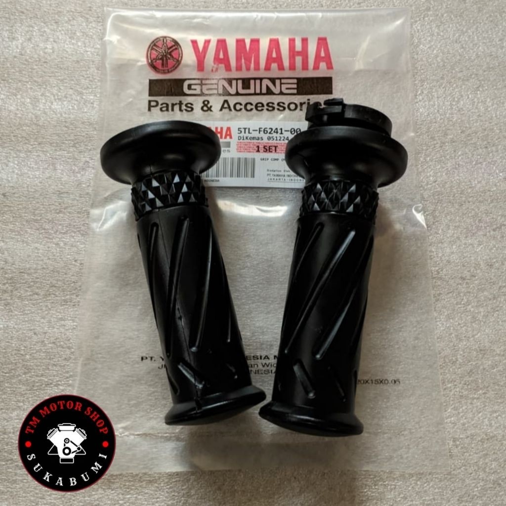 Karet Stang Handgrip Set Yamaha Mio Lama Mio Sporty Soul Nouvo Z Lele 5TL