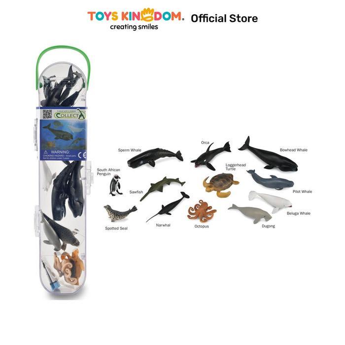 Collecta Set 12 Pcs figure Mini Sea Animal - Mix