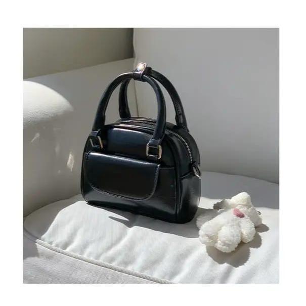 [Beli Lokal]BERLIN - Tas slempang wanita - Tas bahu wanita - Tas wanita fashion Kulit - HITAM