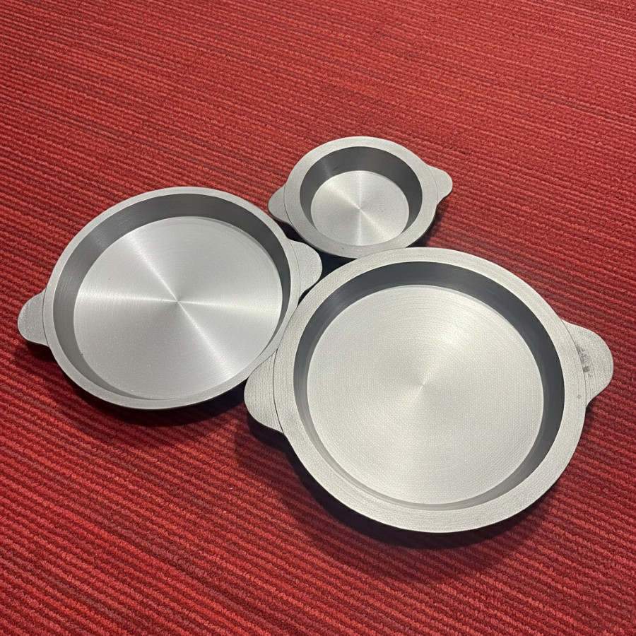 LOYANG WARISAN Loyang Martabak Manis 10-12 Cor Baja Murni Anti Lengket Mini Tutup