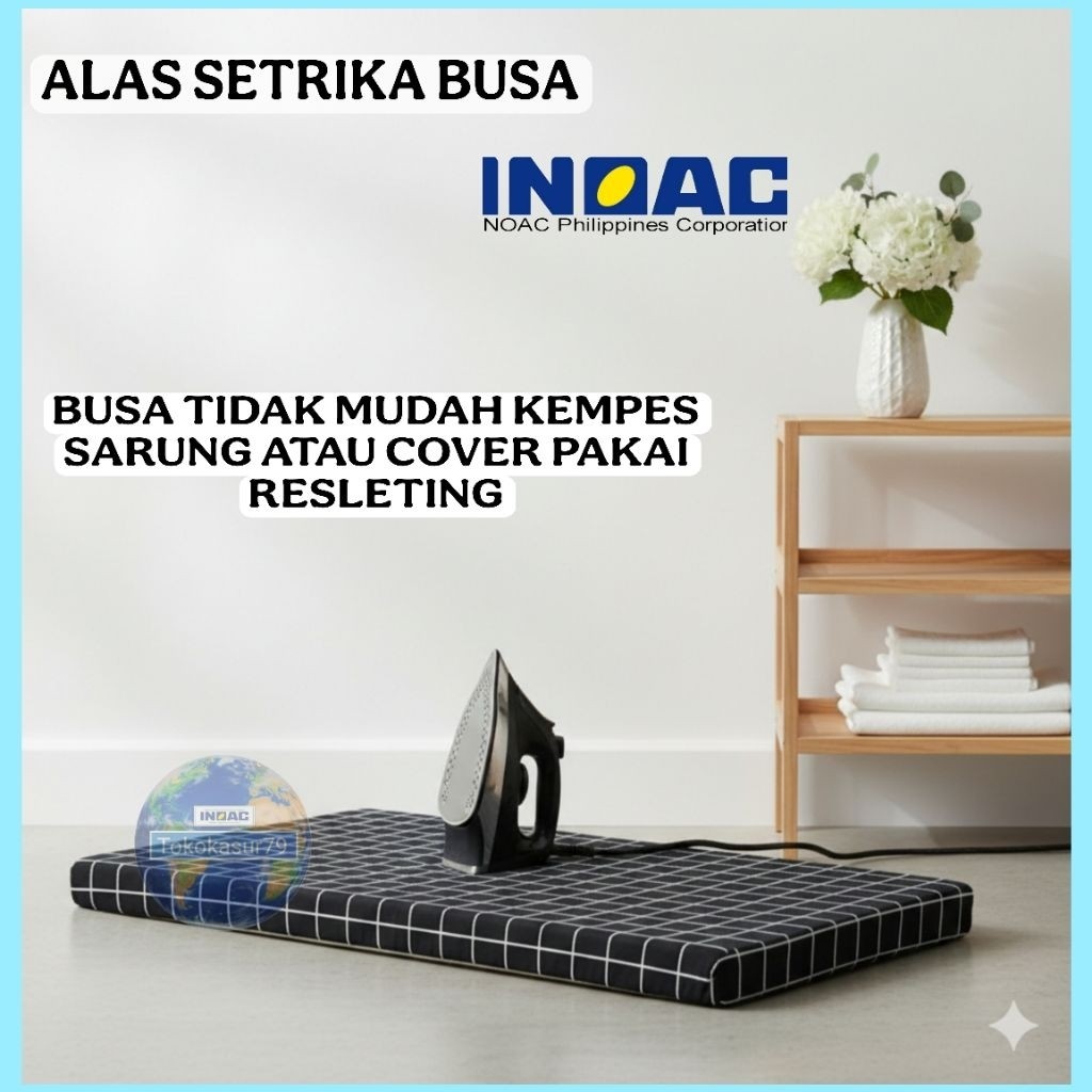 alas setrika busa.tebal 3cm, alas setrika inoac, alas setrika busa, alas setrika busa inoac. , alas 