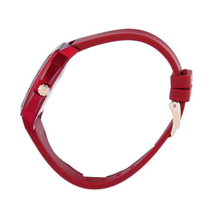 Jam Tangan Wanita Expedition Multifunction EXP EX 6636 BFRRGDRAL Red Dial Red Rubber Strap Watches