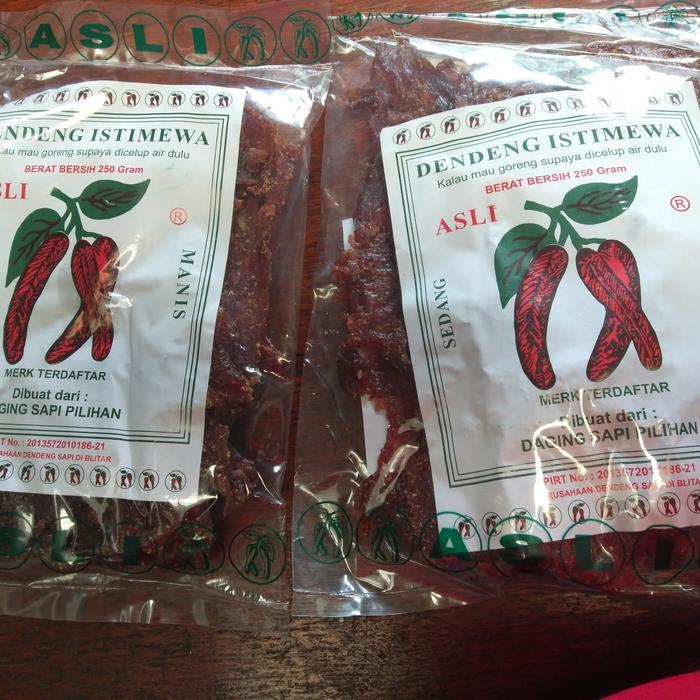 dendeng sapi cap cabe - Dendeng Kasar Terlaris