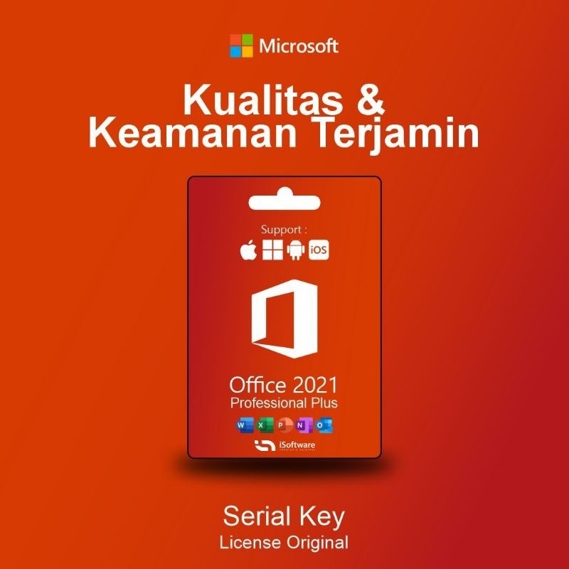 Lisensi Office 2021Original lifetime seumur hidup