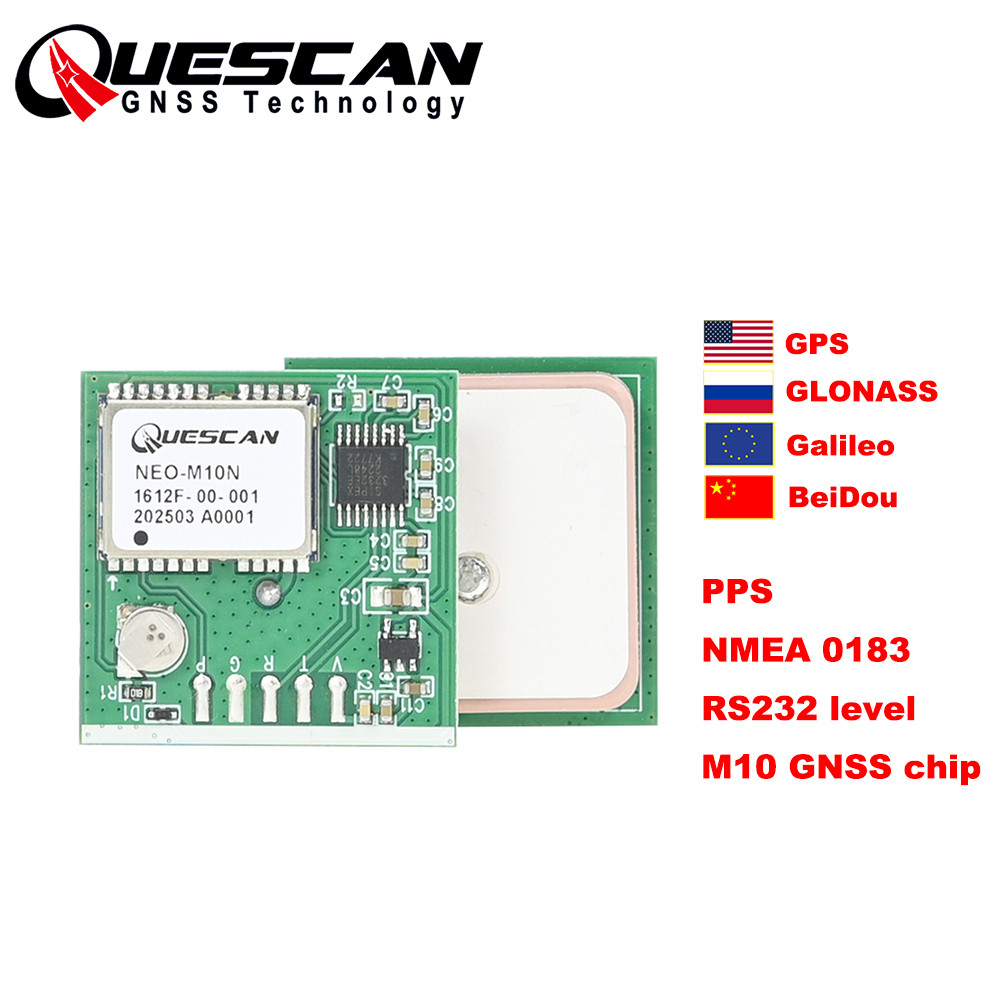 NMEA0183 RS232 GPS Module with PPS 1PPS Timepulse GPS Galileo BeiDou GLONASS GNSS Module RS-232 NMEA