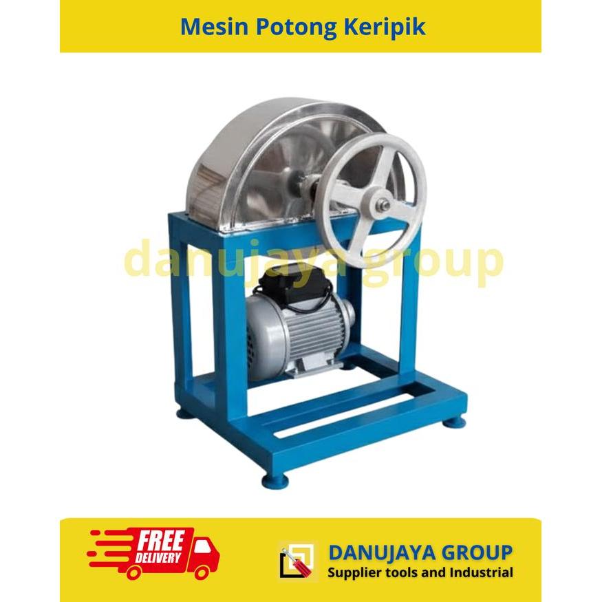 Mesin Potong Keripik Kentang / Potato Chips Maker Singkong Ketela Otomatis | Alat Perajang Stainless