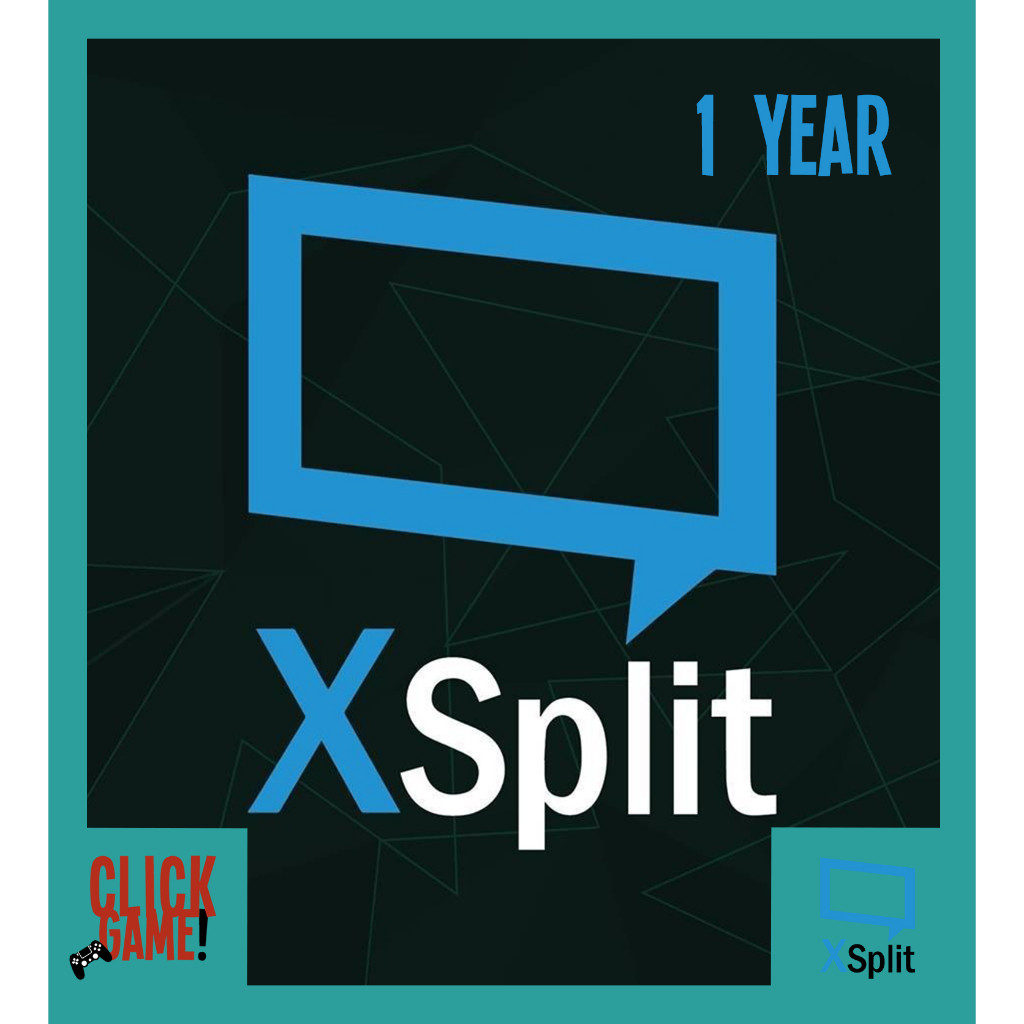 Xsplit Premium 1 Tahun - Original Redeem Code