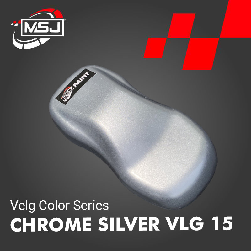 Cat Velg Mobil/Motor Chrome Silver | Sport Rim Paint | MSJ