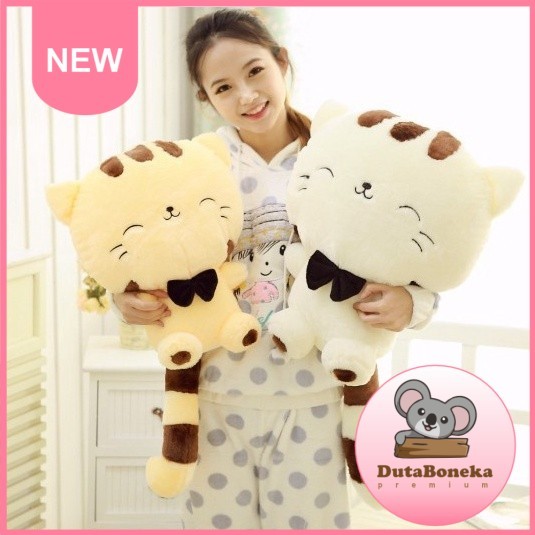 Boneka Kucing Jumbo Cat Lucky Keberuntungan Import Bahan Halus dan Lembut DutaBoneka