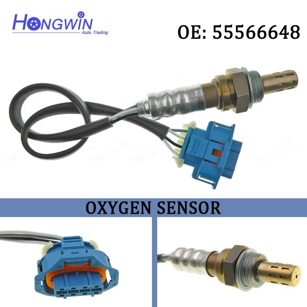 55566648 O2 Sensor Oksigen Belakang Lambda Untuk Chevrolet Cruze 1.6 1.8 2009-- Selang NTK 4 kabel