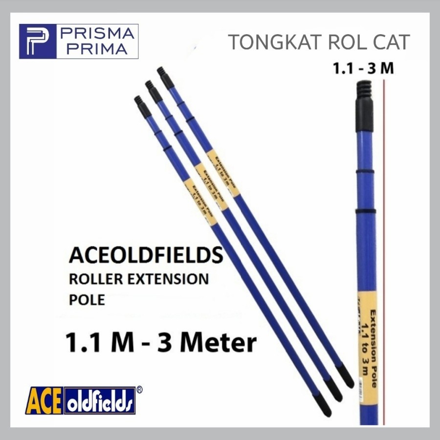 Wony Store - Tongkat Gagang Roller Roll Rol Cat  Extension Pole Tembok