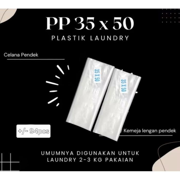 Promo Murah Plastik Packing Laundry 1kg 2Pack / Plastik PP Bening Kiloan / Plastik Buket / Kantong P
