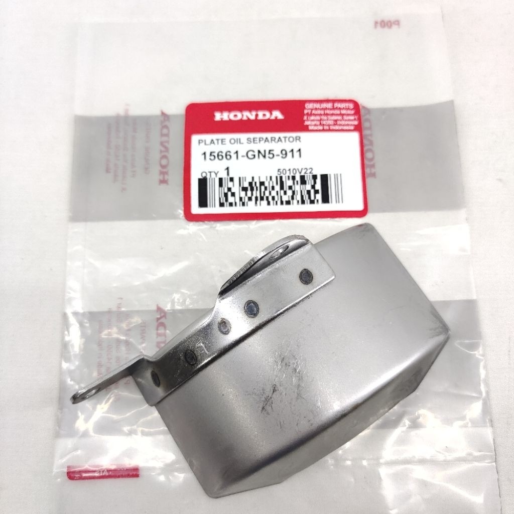 Plat Plate Oil Separator Mangkok Bak Penampung Oli Honda Grand - Revo - Supra - Supra Fit Original -