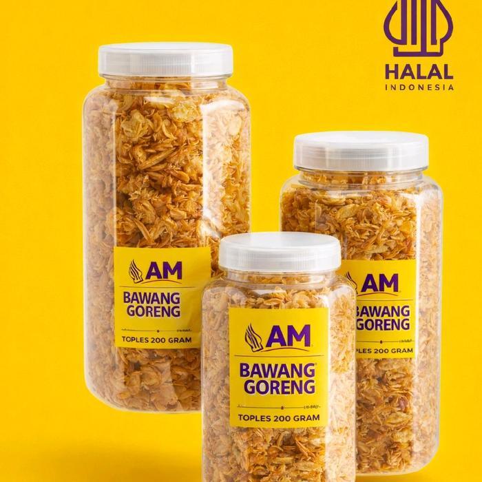 Ready Bawang Goreng Toples 200gram