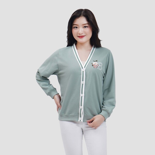 Disney Reguler Print Bambi Jaket Cardigan Wanita 123552915