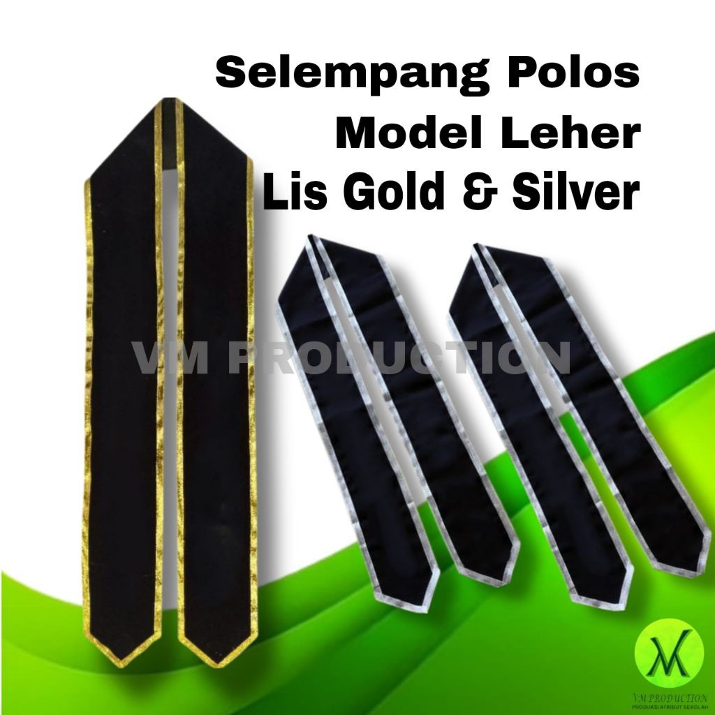 Selempang Wisuda Polos | Selempang Leher | Selempang Wisuda Leher | Selempang Wisuda Kalung | Selemp