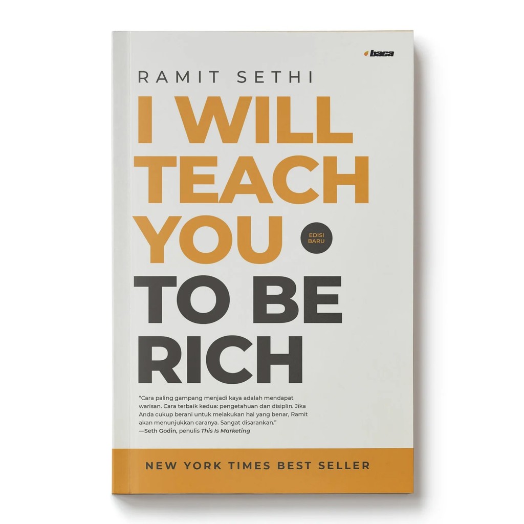 Buku I Will Teach You to be Rich