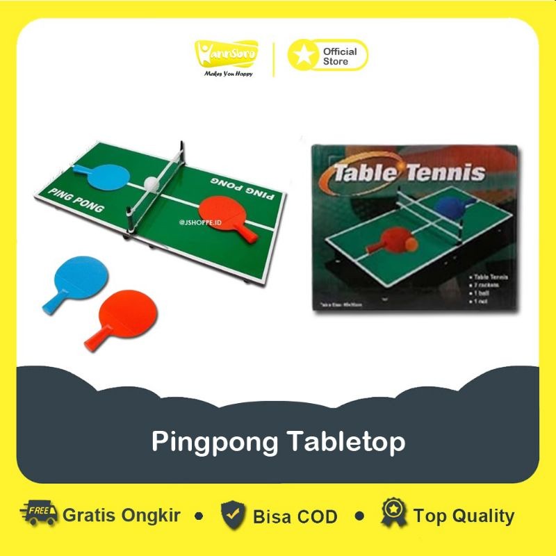 HANNSBRO Mini Tennis Meja (Pingpong) / Sport Game / Pingpong Game