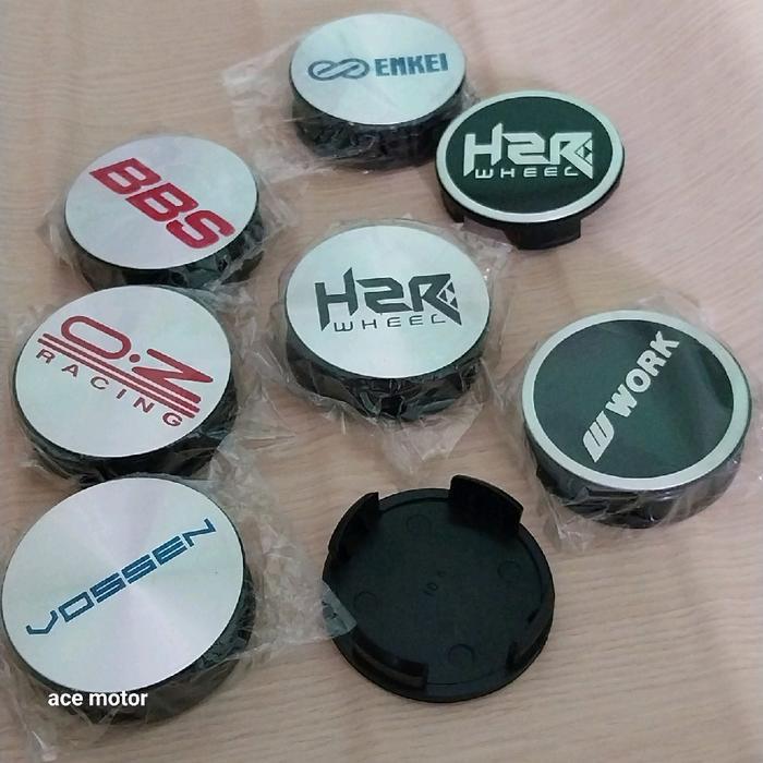 dop roda tutup as center velg racing variasi diameter 6cm Motorcycle - bbs