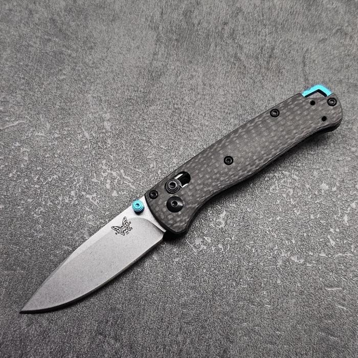 Pisau Lipat Benchmade 533 Bugout Mini  Carbon Fiber Handle Stainless Blade