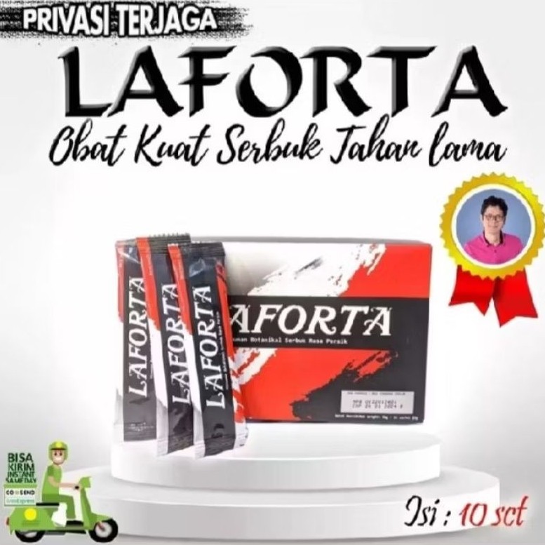 Laforta 100% original doctor boyke laforte BPOM TRIPLE BOOSTER ASLI ORI OBAT HERBAL KUAT TAHAN LAMA 