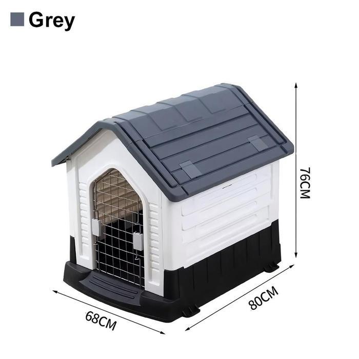 NEW PRODUK Kandang Anjing & Kandang Kucing Dengan Pintu Plastik Rumah Kucing Indoor & Outdoor Waterp