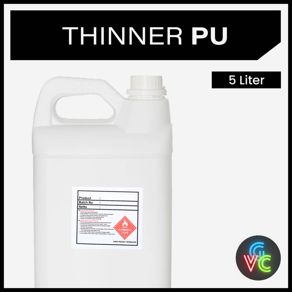 Thinner PU (Polyurethane) 5 Liter - GVCSupply