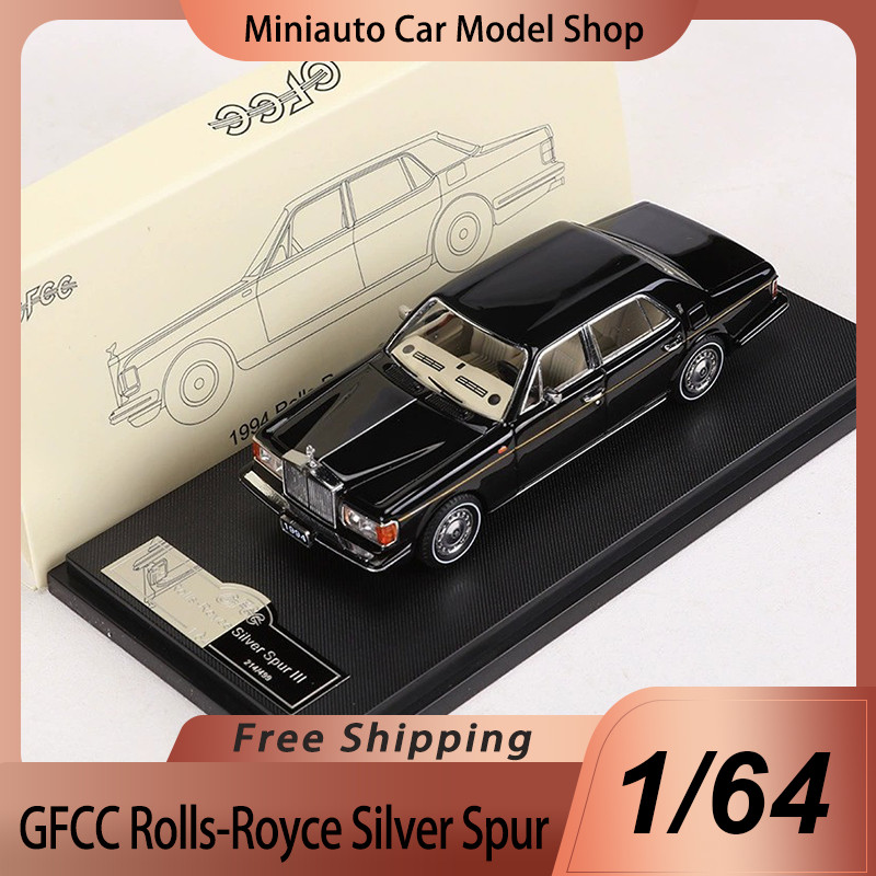 New Product In Stock Gfcc 1:64 Rolls-Royce Silver Spur Alloy Miniature Diecast Model Rolls-Royce Vin