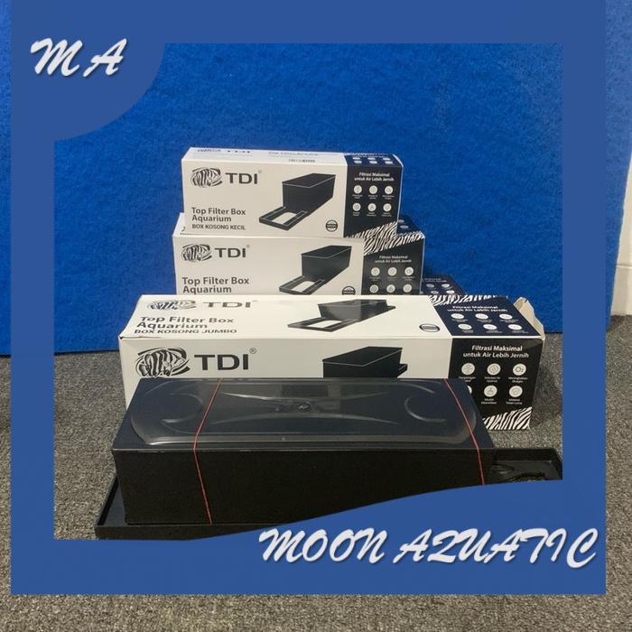box kosong filter TDI ukuran JUMBO top filter aquarium TIGER DATZ INDONESIA