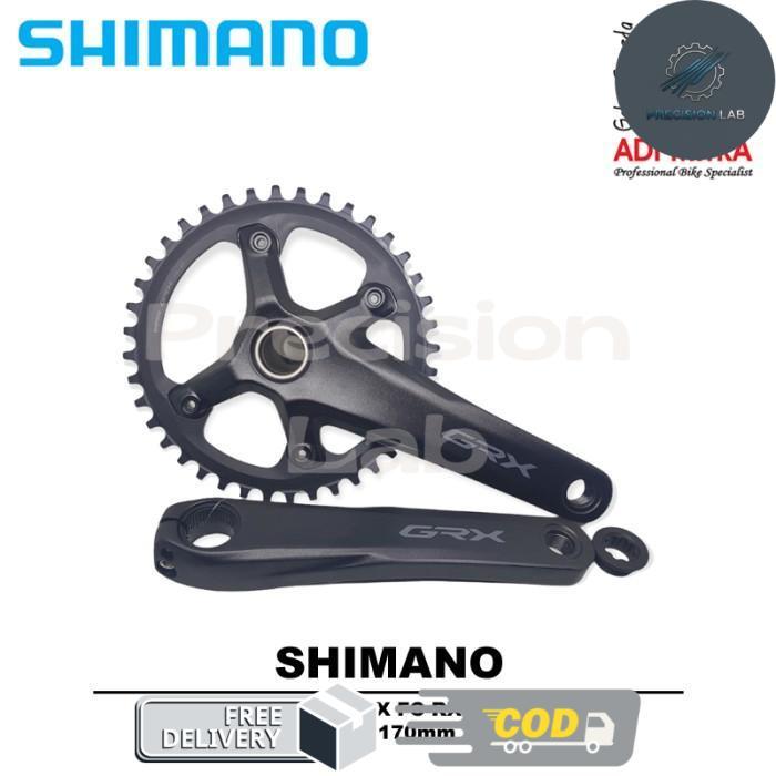 Shimano GRX FC-RX600 Crank Sepeda Gravel Hollowtech - 40T 170mm P.Lab