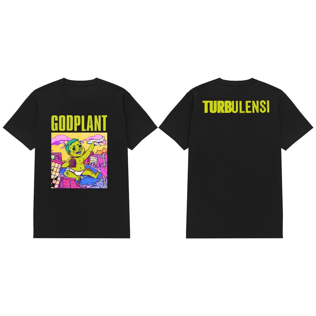 T-shirt Band Godplant Turbulensi