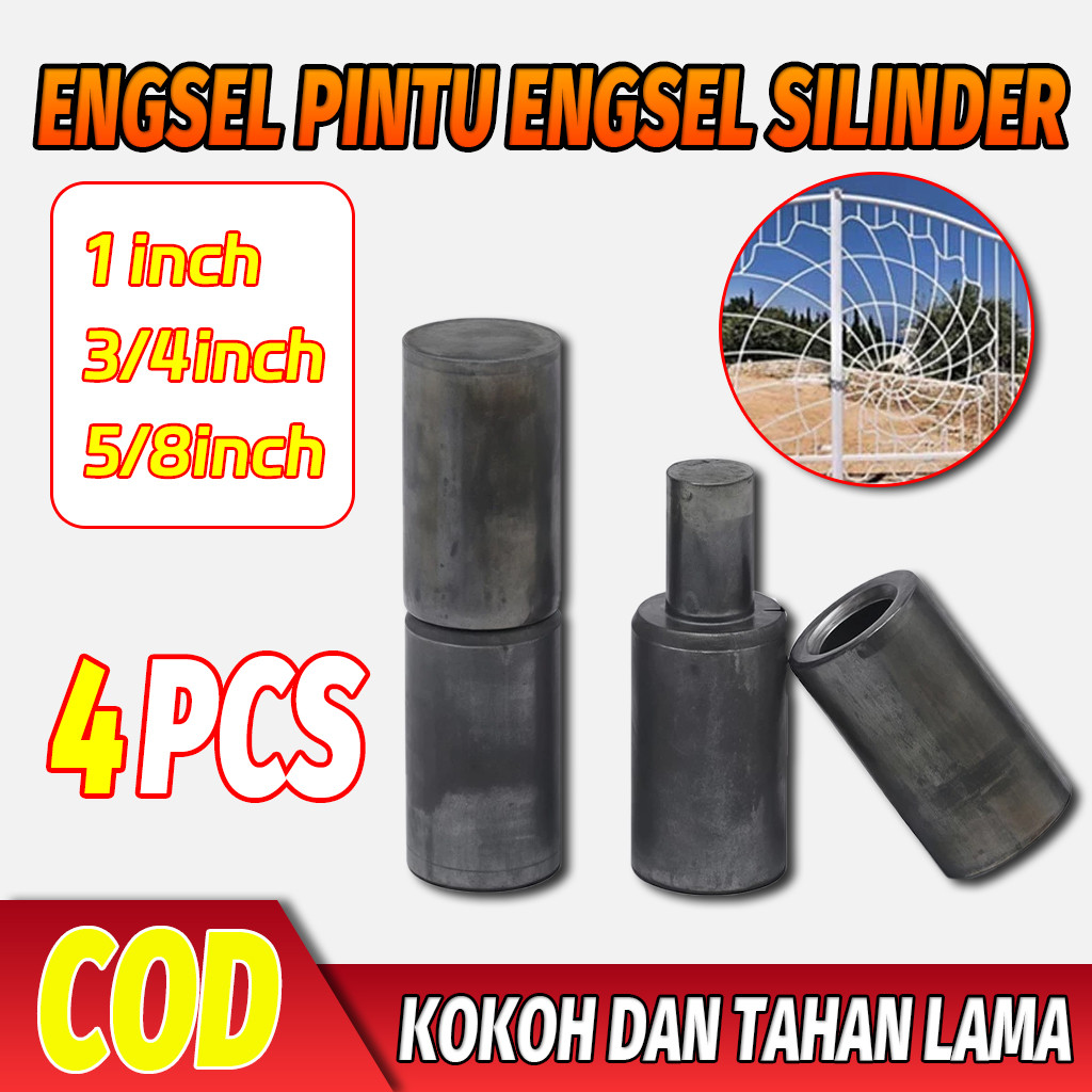 Engsel Pintu Silinder Engsel Pintu Beban Berat Engsel Pintu Besi Industri Engsel silinder yang kokoh