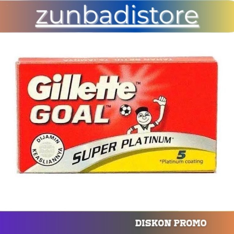 terlarisss Bisa Cod Discount Silet Gillette Goal 1 Pack Isi 5 Pcs kepin