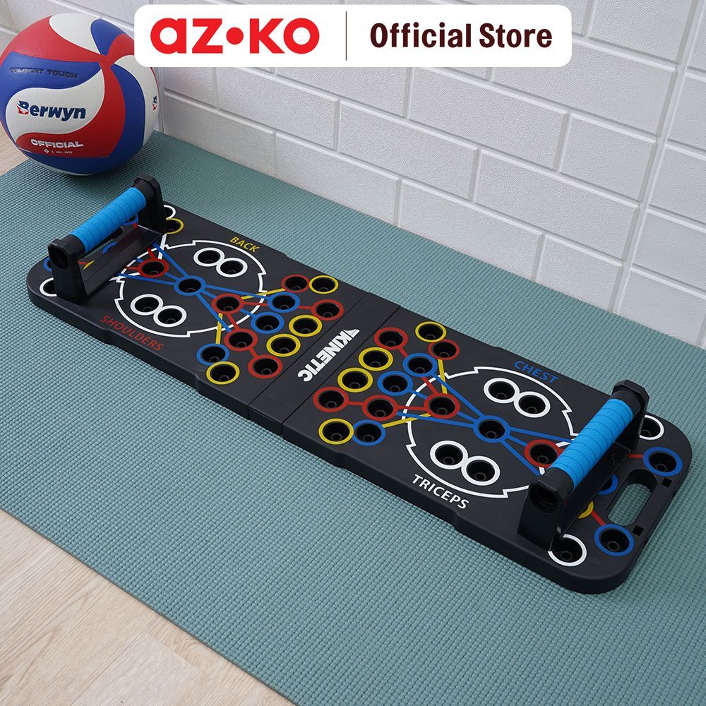 AZKO Kinetic Papan Push Up Advance - Hitam Alat Bantu Latihan Perlengkapan Olahraga Perlengkapan Fit
