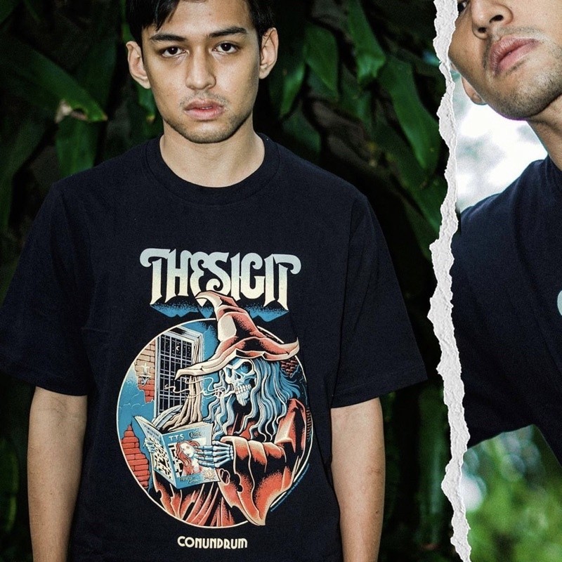 Tshirt The Sigit x Morrow Division - CONUNDRUM Official Merchandise Kaos Pria